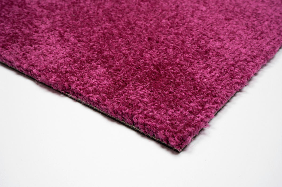 Teppichfliese Carousel 114 50/50 cm  in Lila  - Lila, Basics, Textil (50/50cm)