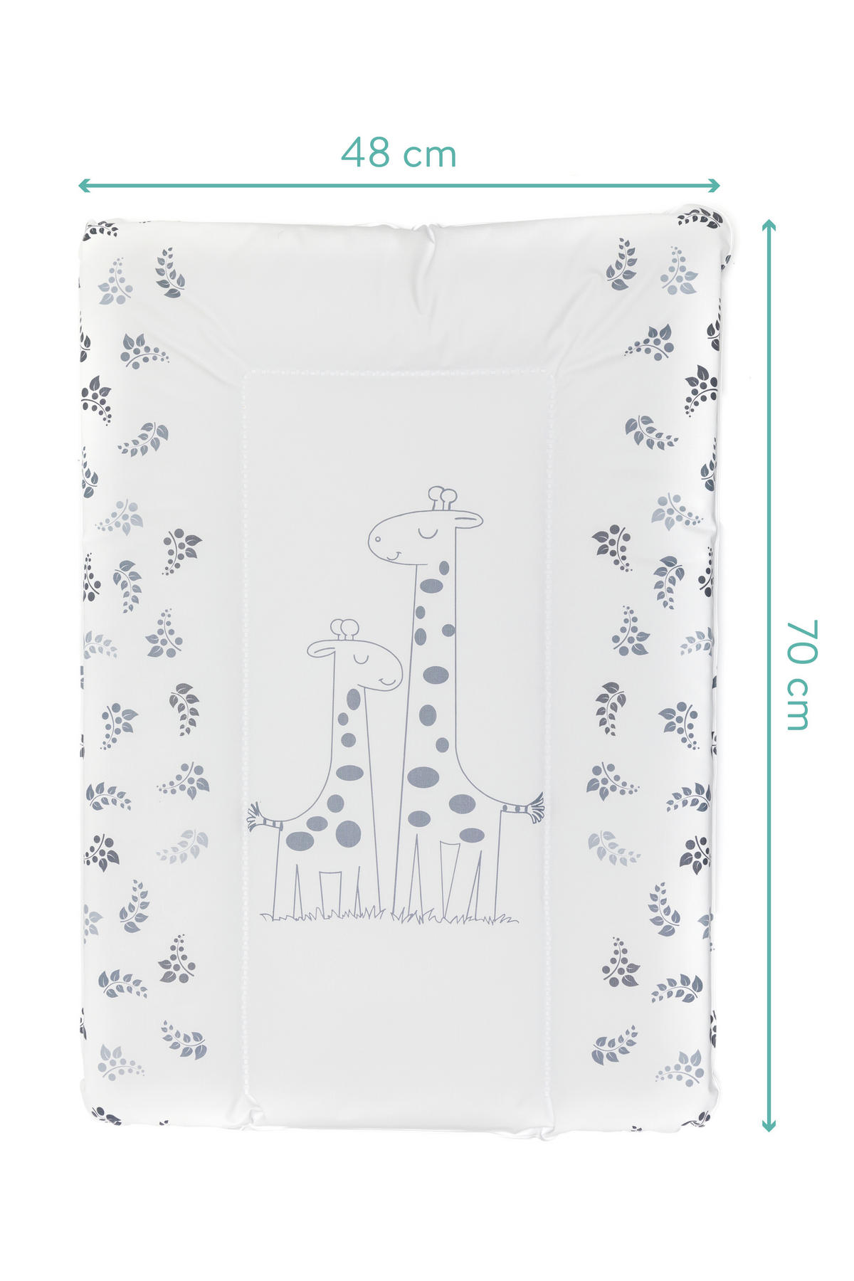 WICKELAUFLAGE - Weiß/Grau, Basics, Kunststoff (70/48/6cm) - Fillikid