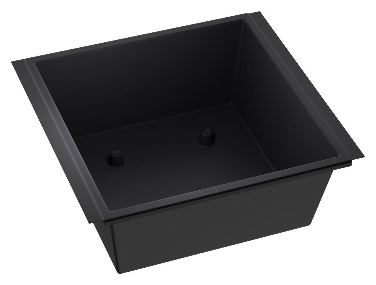 PFLANZEINSATZ - 2er Set - Schwarz, Basics, Kunststoff (50/50/18cm) - Biohort