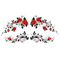 WANDTATTOO 25/35 cm     - Multicolor, Basics, Kunststoff (25/35cm)