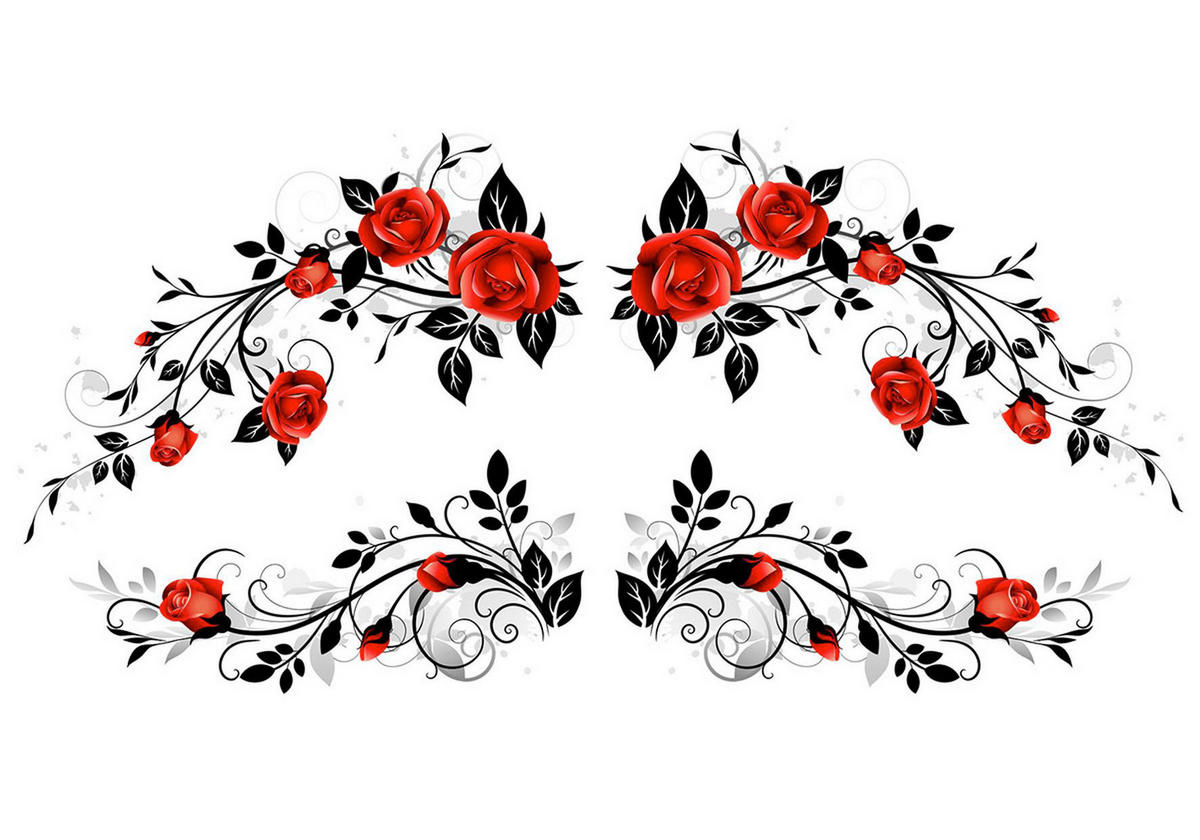 WANDTATTOO 25/35 cm     - Multicolor, Basics, Kunststoff (25/35cm)