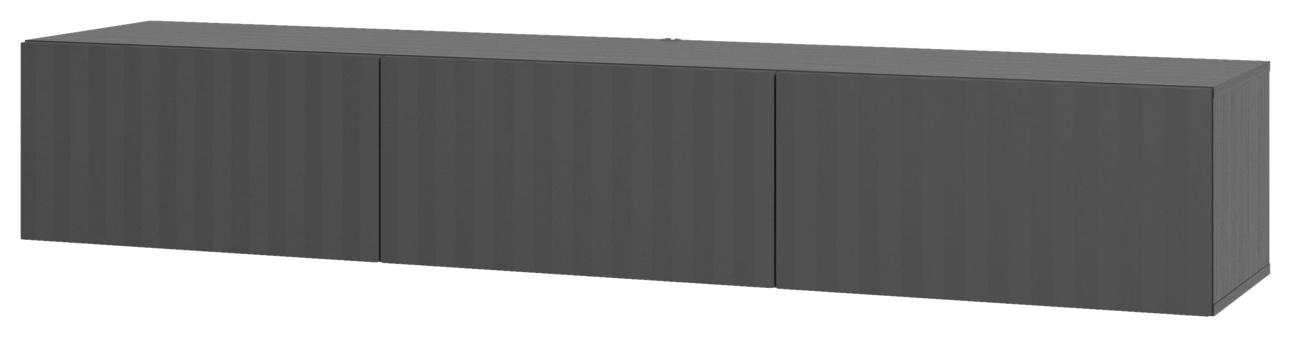 TV STOLEK, černá, 192/32/42 cm - černá, Basics, kompozitní dřevo (192/32/42cm) - Xora