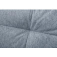 ECKSOFA in Flachgewebe Blau  - Blau/Schwarz, KONVENTIONELL, Textil/Metall (294/176cm) - Carryhome