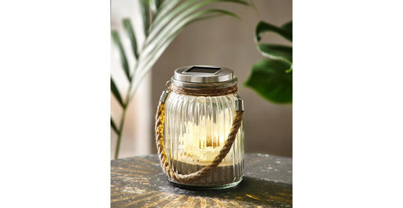 SOLARLEUCHTE - Design, Glas/Kunststoff (10,8/15,5cm) - Boxxx