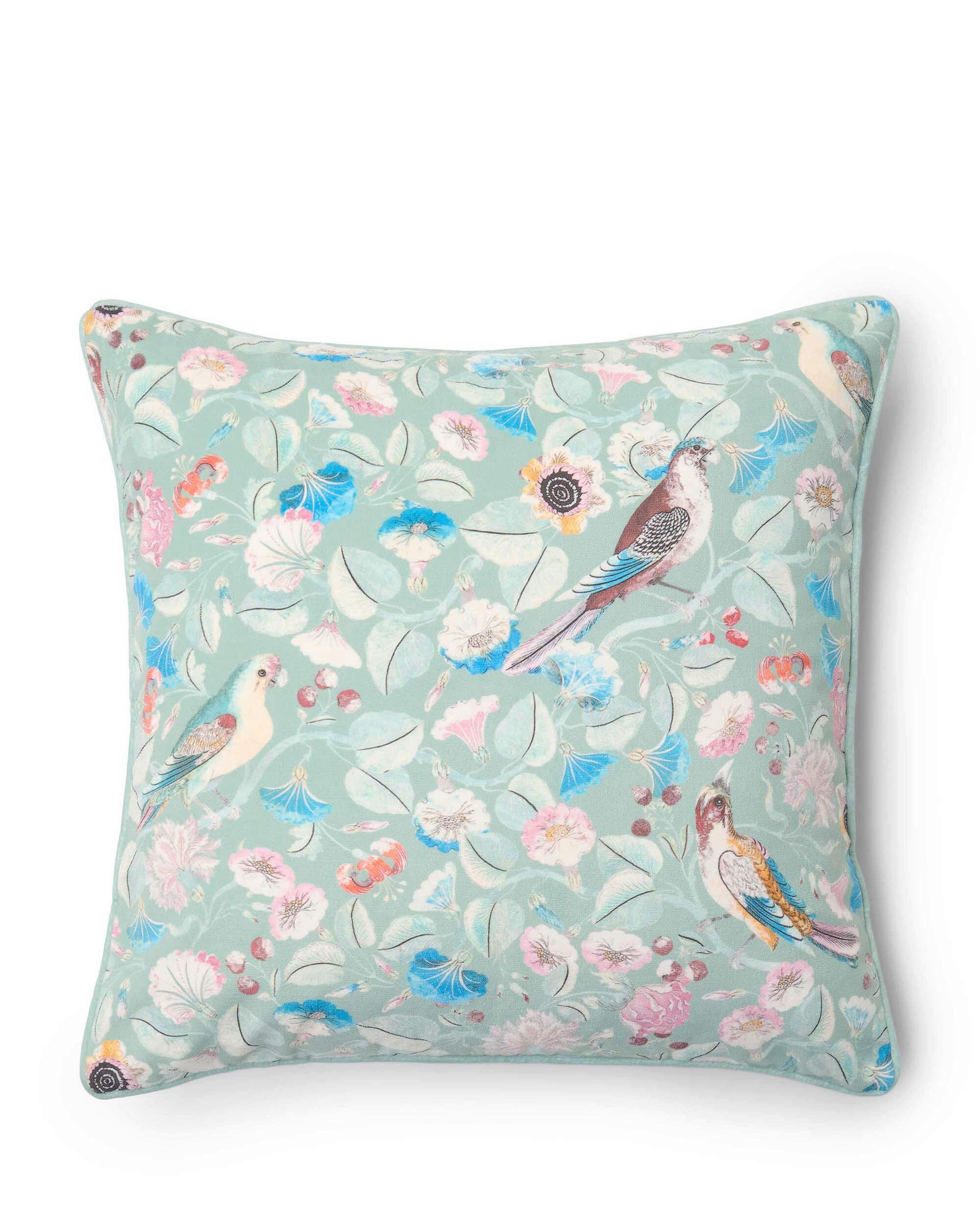 ZIERKISSEN 50/50 cm  - Grün, KONVENTIONELL, Textil (50/50cm) - Essenza