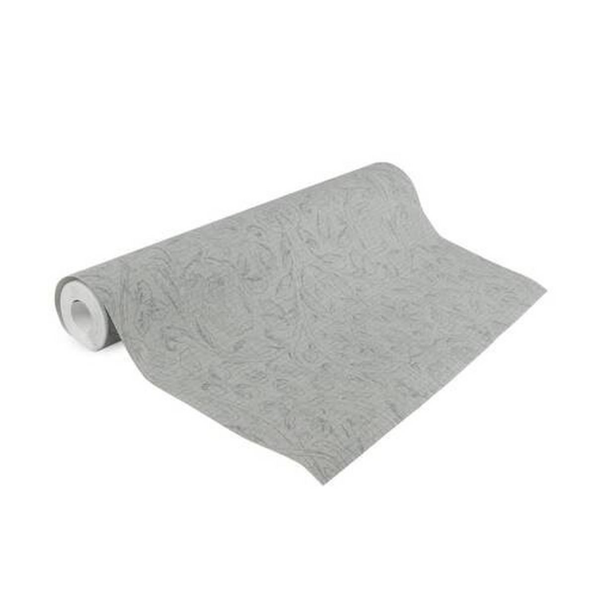NON WOVEN-TAPET 53/1005 cm  - grå, Basics, papper/plast (53/1005cm)