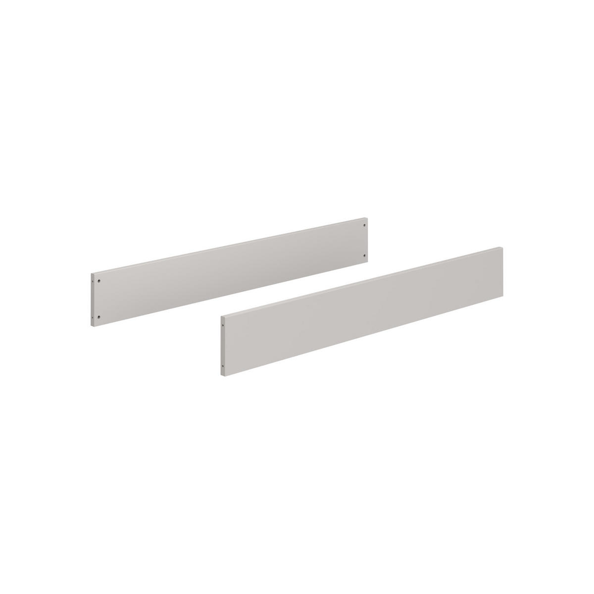 FELSZERELHETŐ OLDALLAPOK Benne  - világosszürke, Basics, faalapú anyag (139,0/18,4/2,2cm) - Paidi