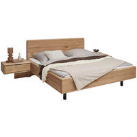 BETTANLAGE 180/200 cm  Wildeiche   - Wildeiche, Natur, Holz (180/200cm) - Valnatura