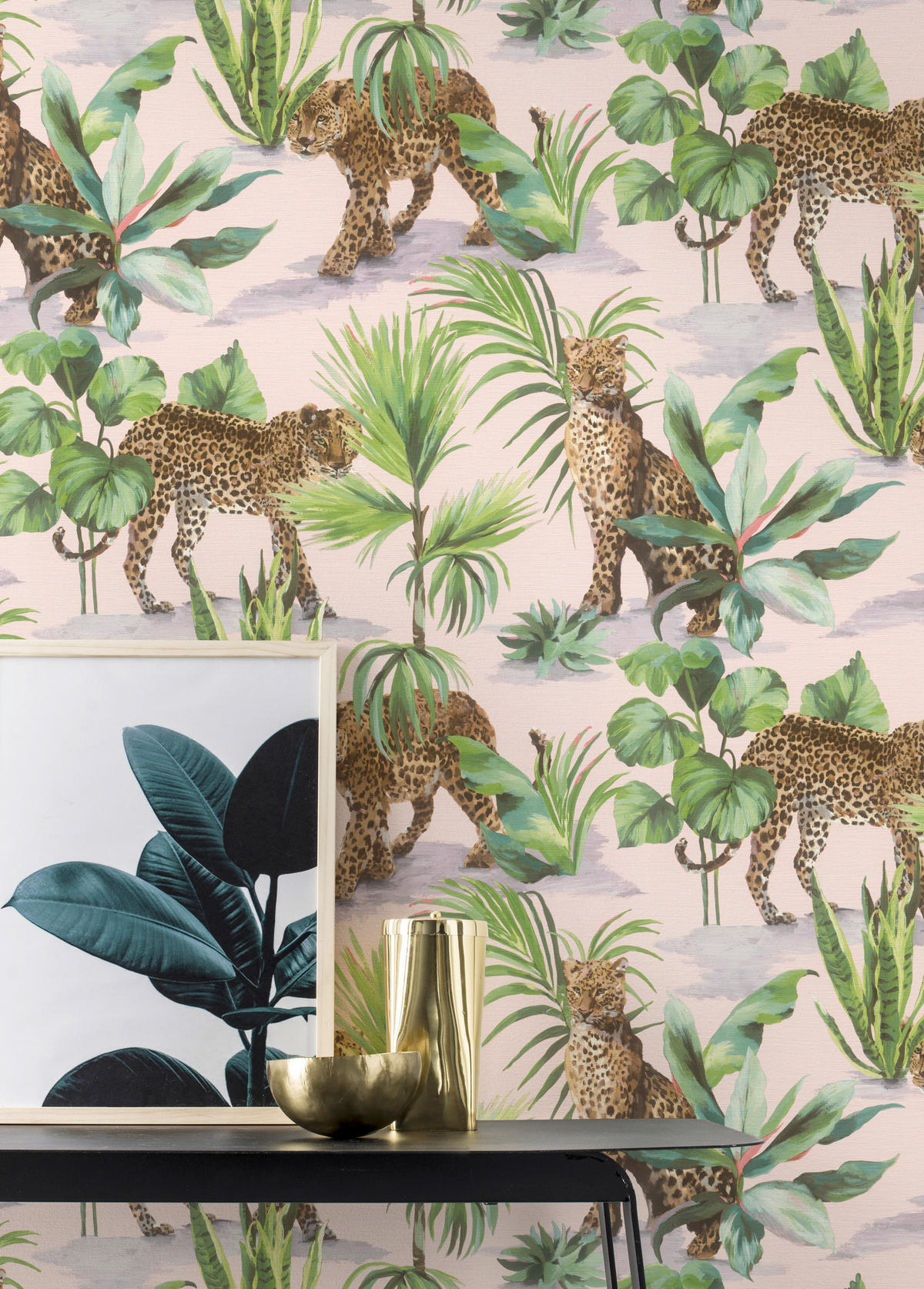 TAPETE - Braun, Trend, Textil (600/53cm) - Tesa