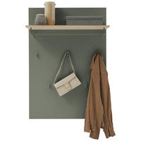 GARDEROBENPANEEL  in 80/115/28 cm  - Grün, Design, Holzwerkstoff (80/115/28cm) - Voleo