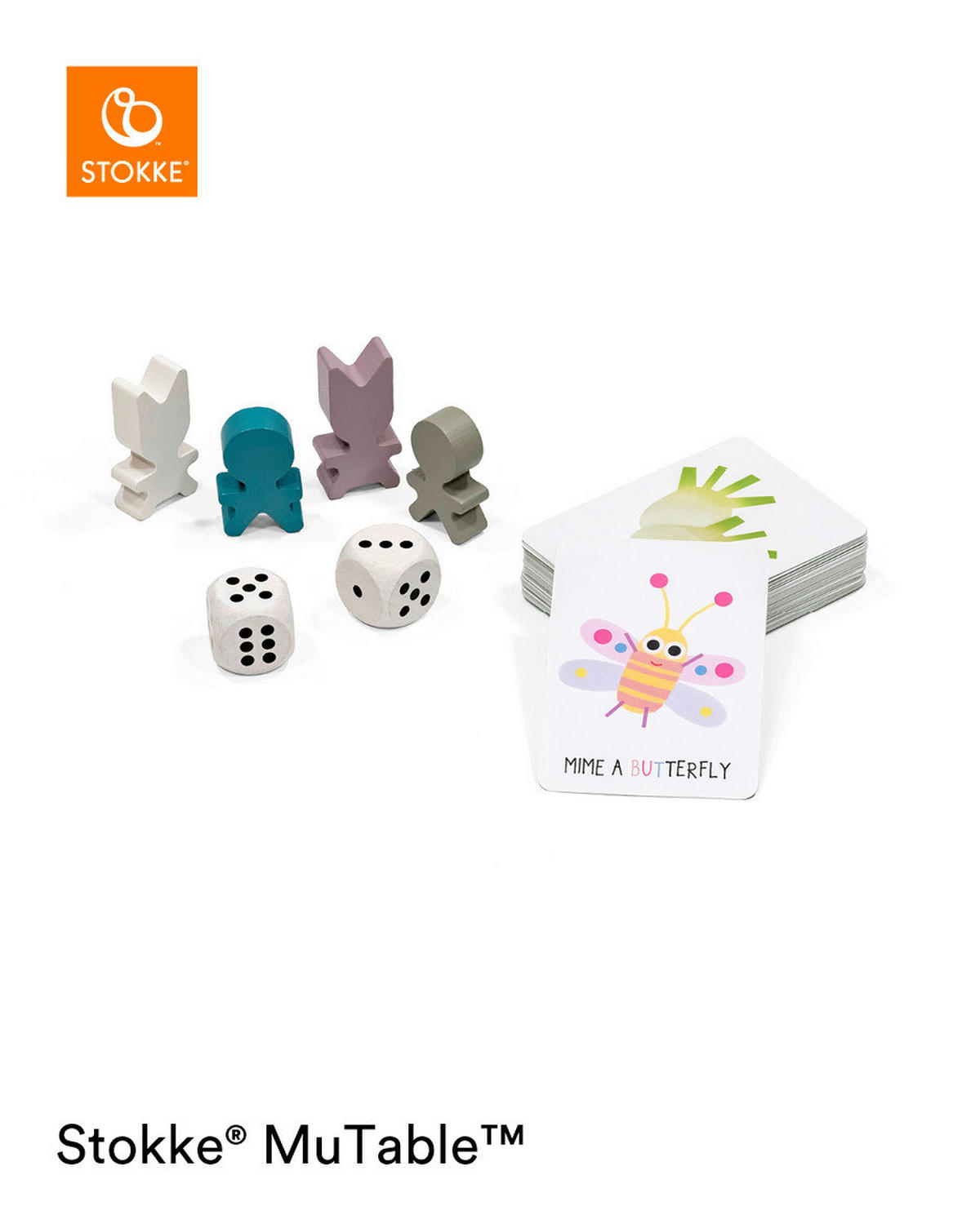 SPIELMATTE MuTable  - Multicolor, Basics, Karton/Holz (54/54/1cm) - Stokke