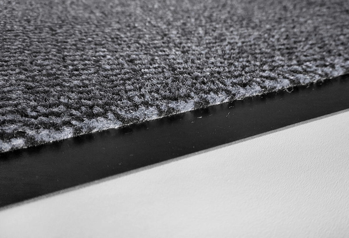 FUSSMATTE - Grau, Basics, Kunststoff (40/60cm)