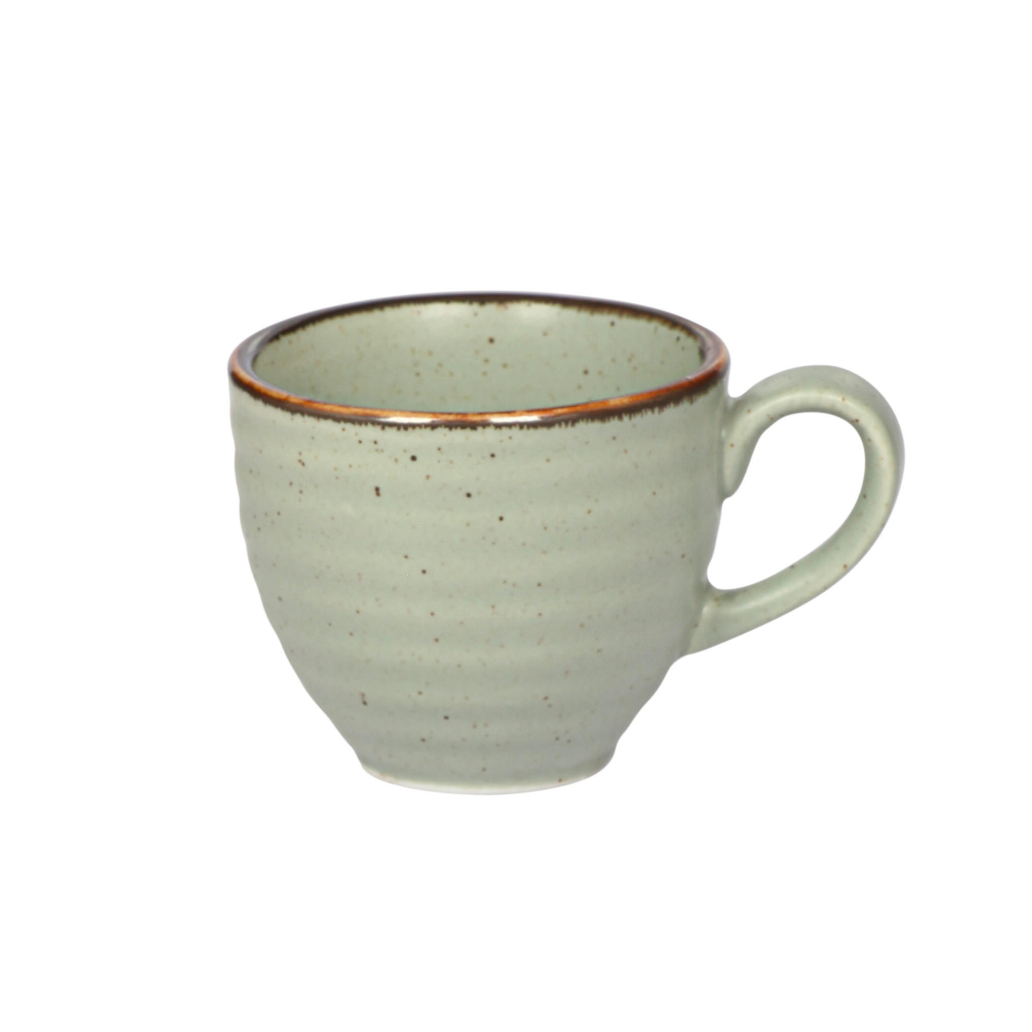 ESPRESSOTASSE - Grün, Design, Keramik (80ml) - Landscape