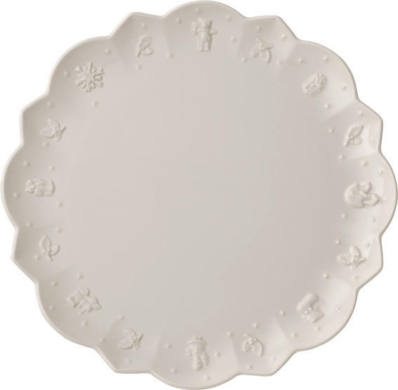 KROŽNIK - bela, Design, keramika (29,5cm) - Villeroy & Boch