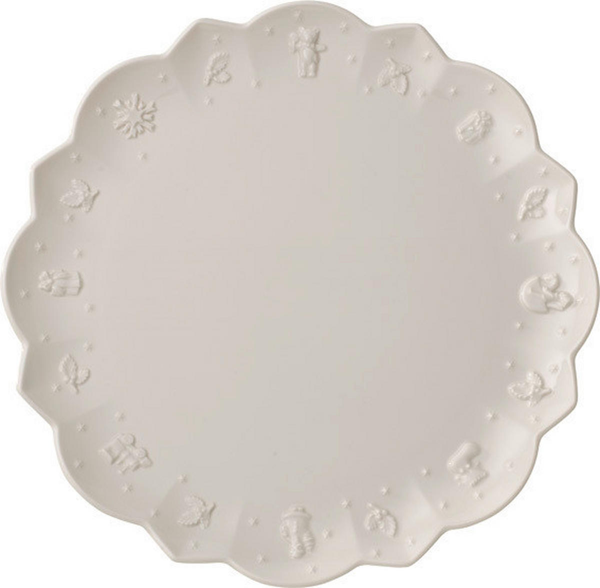 KROŽNIK - bela, Design, keramika (29,5cm) - Villeroy & Boch