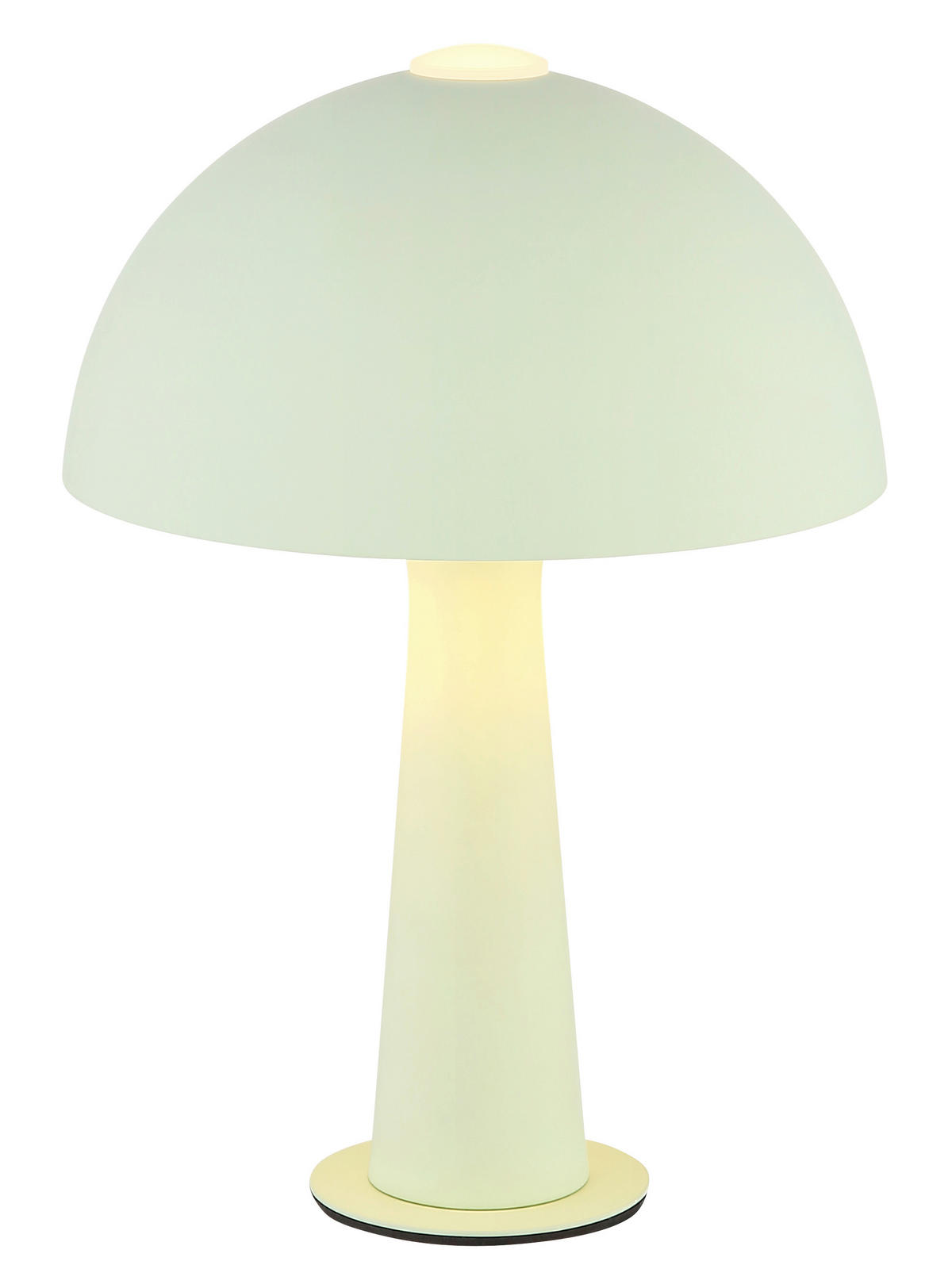 TISCHLEUCHTE Julia 20/28,5 cm  - Schwarz/Grün, Design, Kunststoff/Metall (20/28,5cm) - Globo