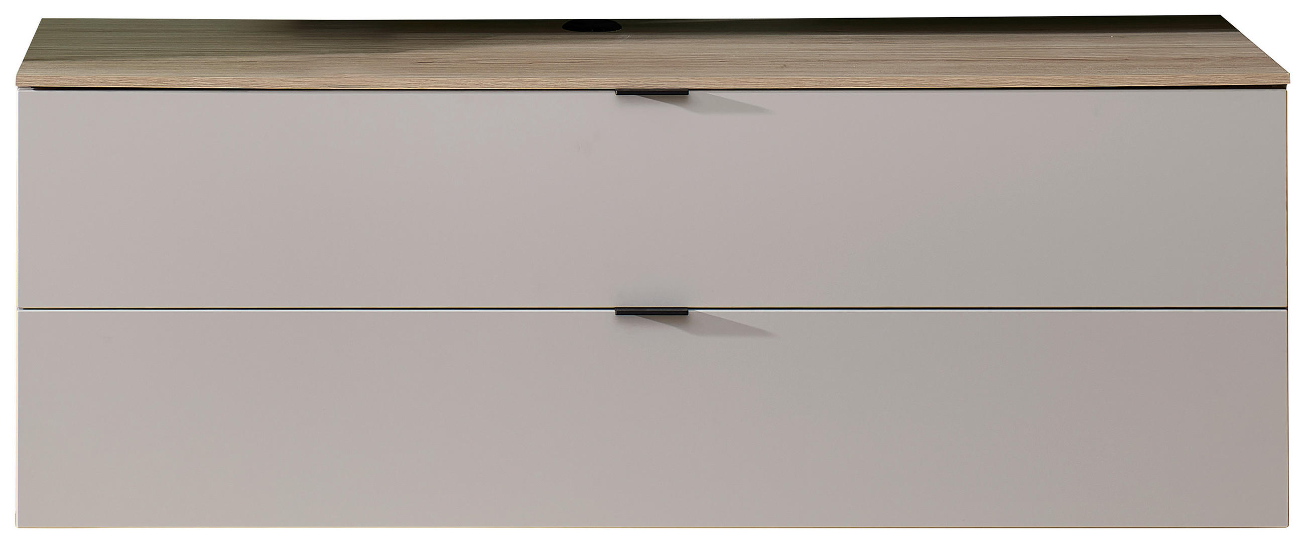 TV-ELEM 140/51/44 cm  - kasmír/tölgyfa, Modern, faalapú anyag/fém (140/51/44cm) - Hom`in