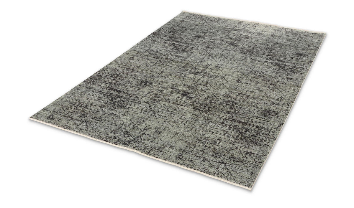 WEBTEPPICH 160/230 cm Venosa  - Schwarz/Grün, Design, Textil (160/230cm) - Astra