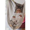 FEDERWIEGE Set inkl. Tipi-Gestell   - Anthrazit/Grau, Basics, Holz/Textil (135/194/135cm) - SCHMUSEWOLKE