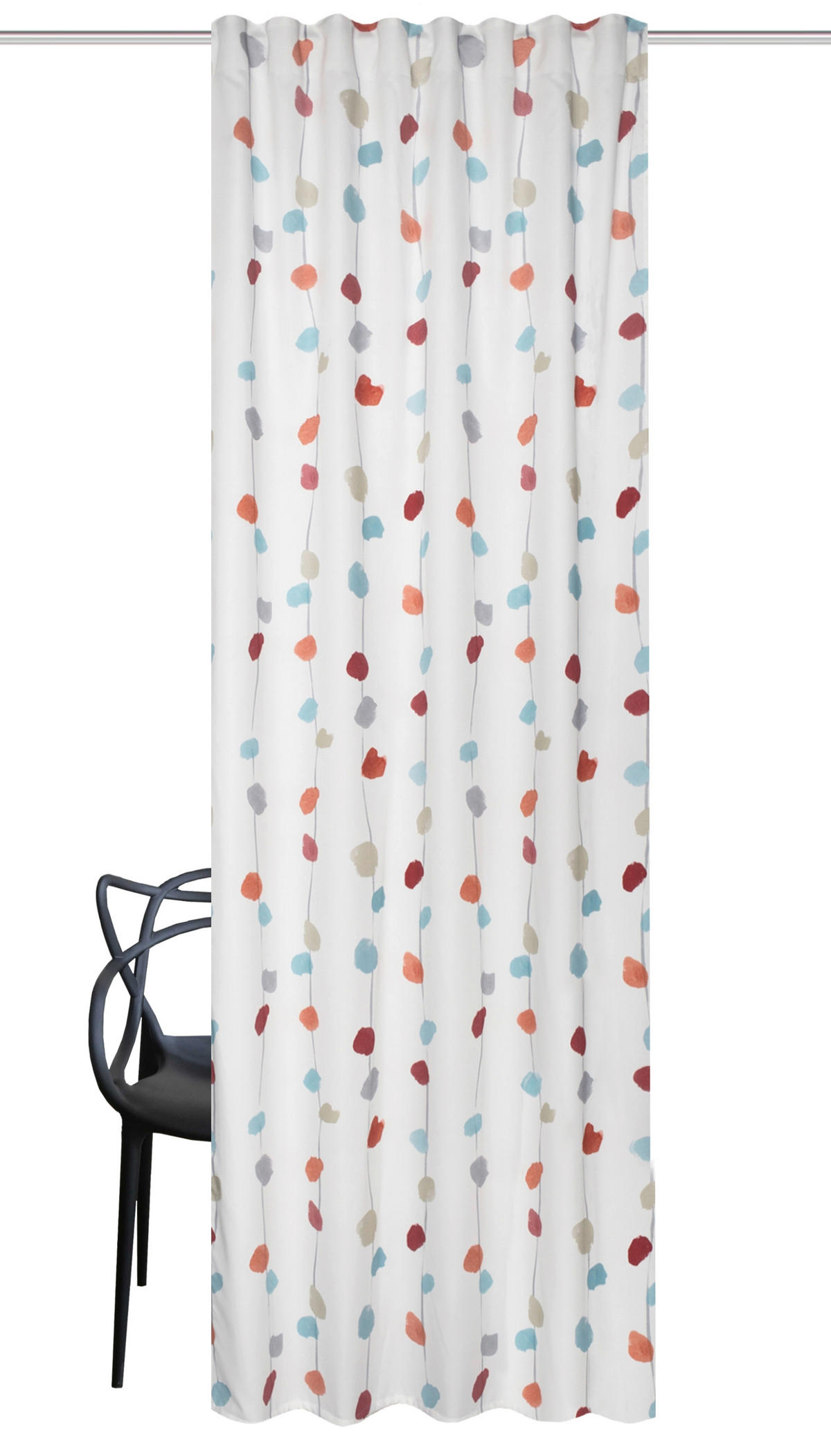 FERTIGVORHANG  blickdicht   135/245 cm  - Terracotta, KONVENTIONELL, Textil (135/245cm)