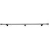 VORHANGSTANGENSET 100-190 cm  - Schwarz, Design, Metall (100-190cm) - Homeware