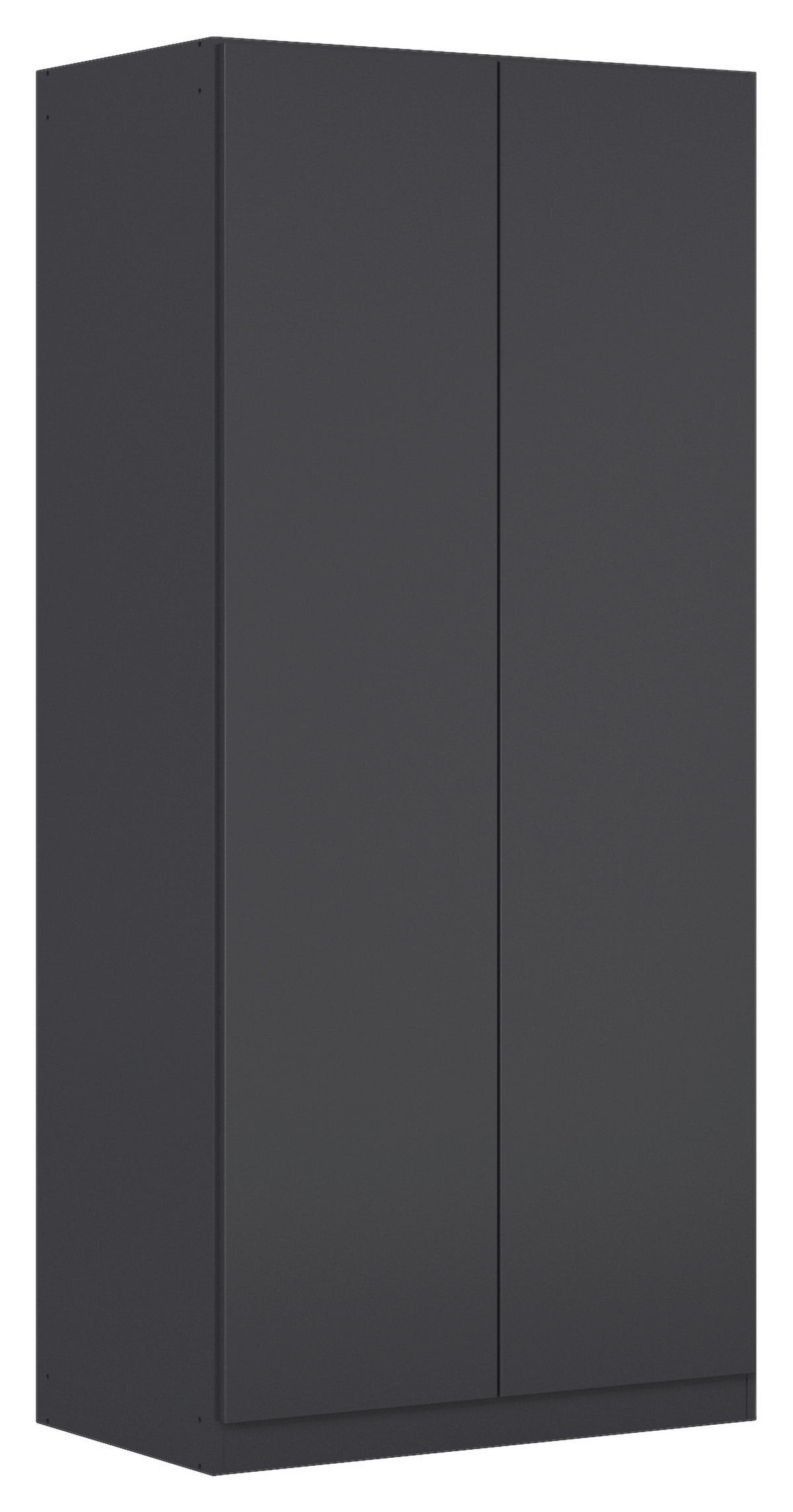 DREHTÜRENSCHRANK in  - Grau, Modern, Holzwerkstoff (91/197/54cm) - Rauch Möbel