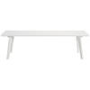 SITZBANK 140/38/37 cm Weiß  - Weiß, Design (140/38/37cm) - Hasena