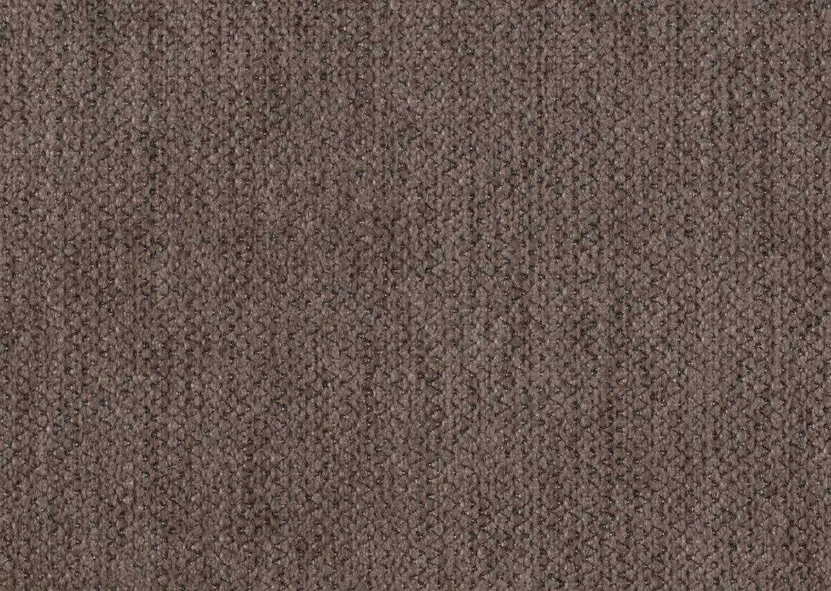 ECKSOFA in Flachgewebe Braun  - Schwarz/Braun, Design, Textil/Metall (190/309cm) - Beldomo Style