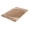 BADTEPPICH MYSTIC Taupe  - Taupe, Design, Kunststoff (60/2,5/90cm) - Kleine Wolke