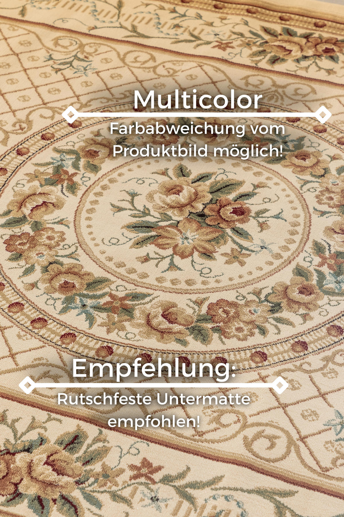 VINTAGE-TEPPICH 200/280 cm Herat Multicolor  - Multicolor, Design, Kunststoff/Textil (200/280cm) - Hanse Home