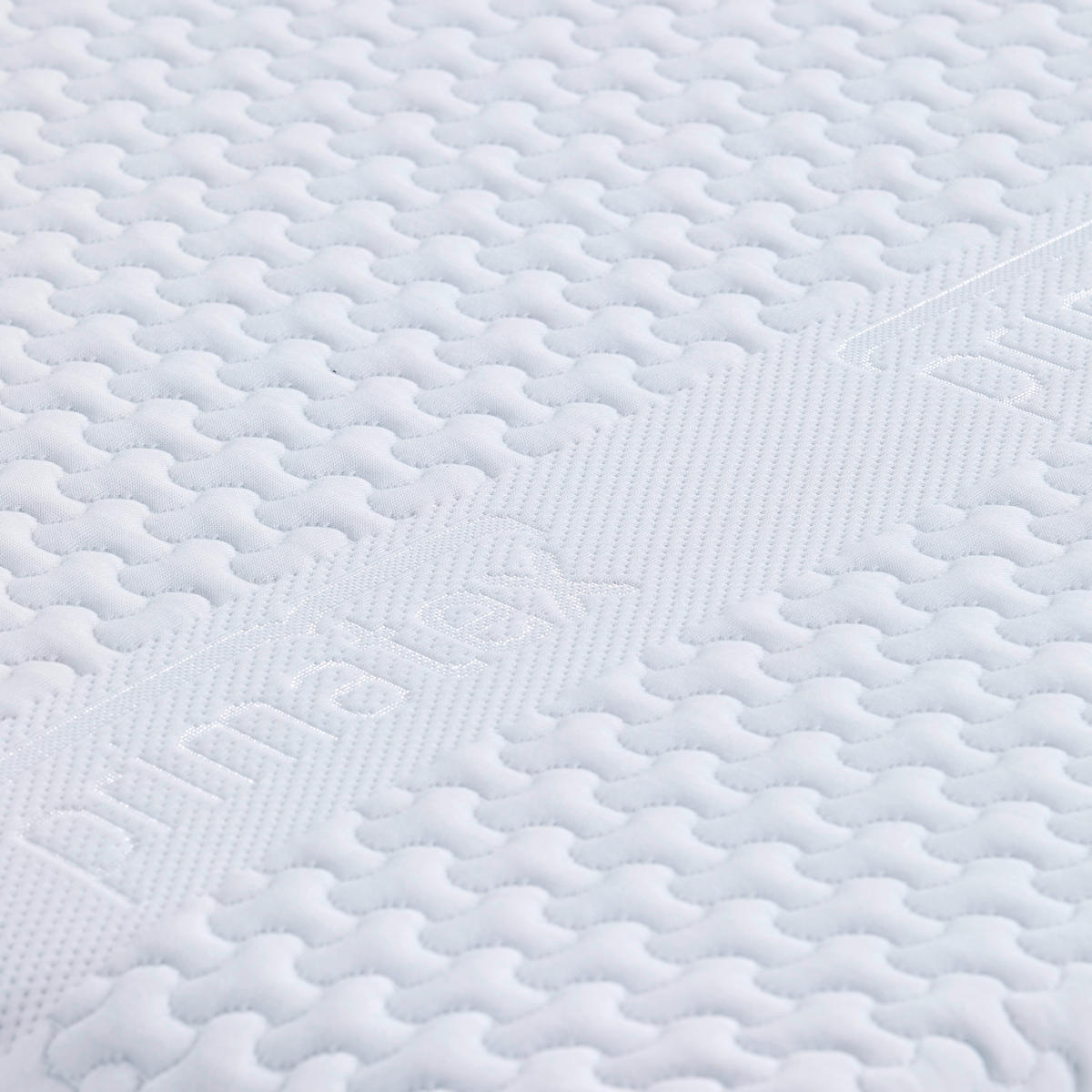 KALTSCHAUMMATRATZE 180/200 cm, Höhe ca.: 17 cm, H2 + H3 = mittel + fest, 7-Zonen - Weiß, Textil (180/200cm) - Primatex