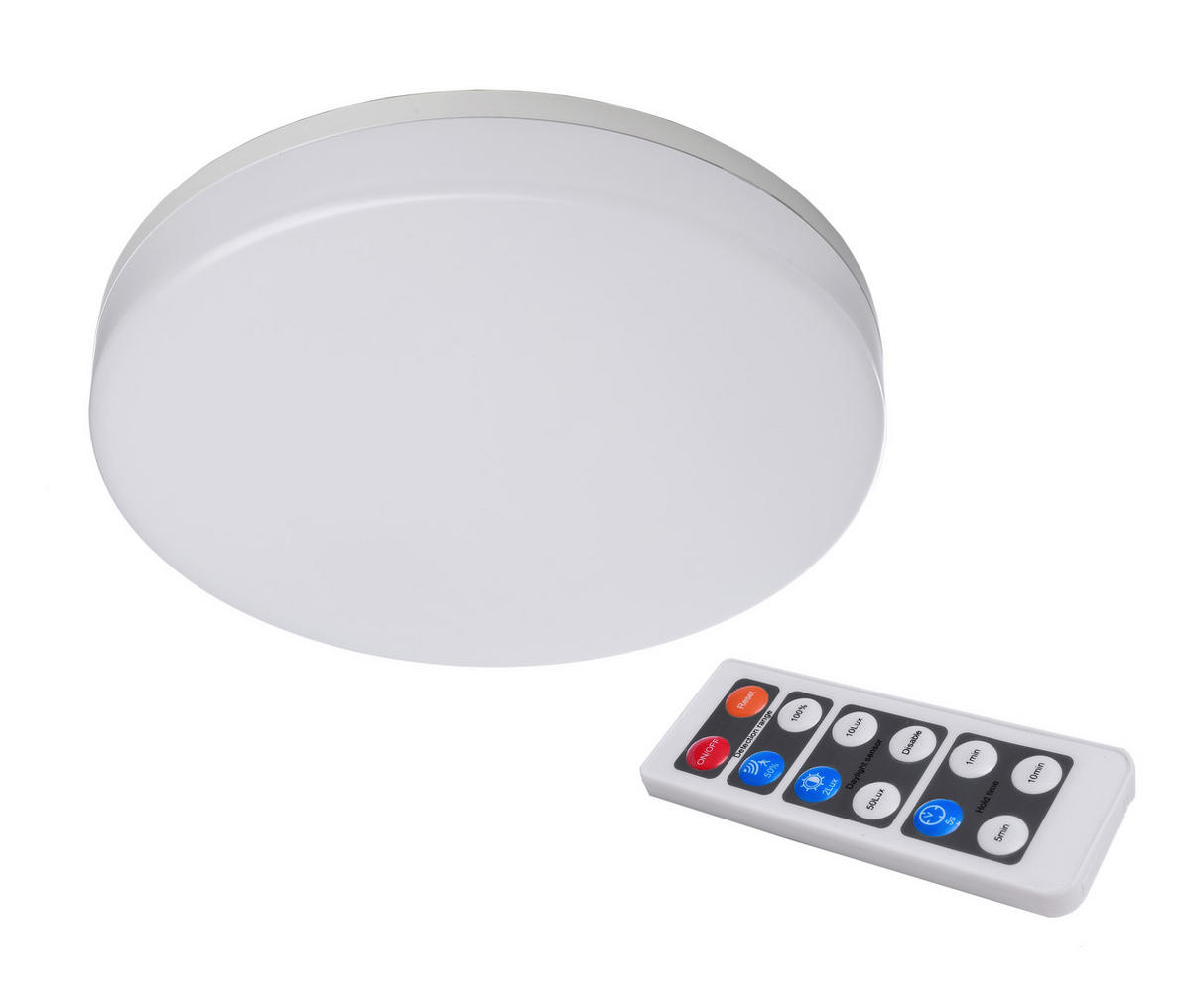 LED-AUSSENLEUCHTE - Weiss, Konventionell, Kunststoff (28/28/5cm)