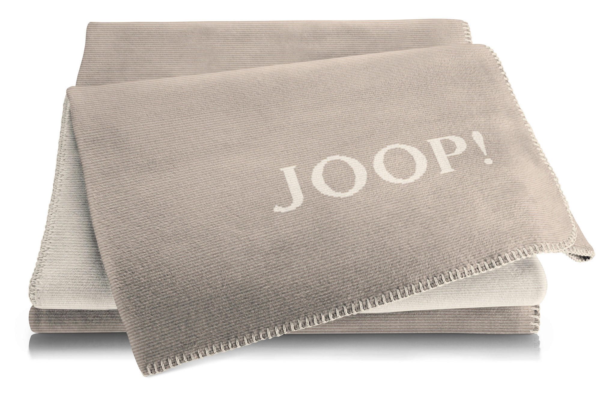 WOHNDECKE Melange Doubleface 150/200 cm  - Beige/Naturfarben, Design, Textil (150/200cm) - Joop!