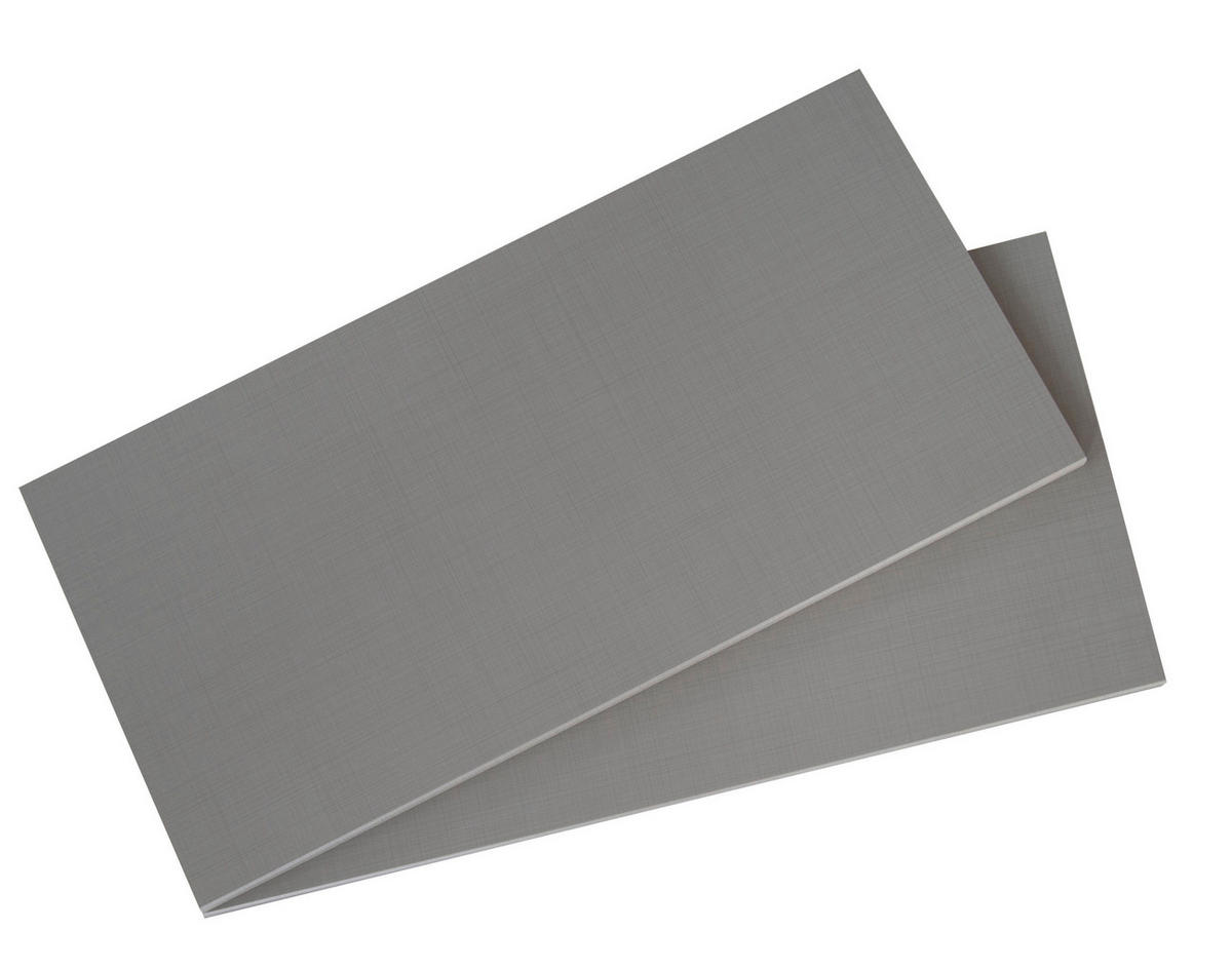 EINLEGEBODENSET - Hellgrau, KONVENTIONELL, Holzwerkstoff (77/2/44cm) - Xora