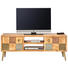 LOWBOARD 148/55/45 cm - Goldfarben/Braun, Trend, Holz/Metall (148/55/45cm) - Landscape LOWBOARD 148/55/45 cm - Goldfarben/Braun, Trend, Holz/Metall (148/55/45cm) - Landscape