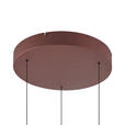 LED-HÄNGELEUCHTE Cage 40/50-150 cm  - Kupferfarben, Design, Kunststoff/Metall (40/50-150cm) - Dieter Knoll