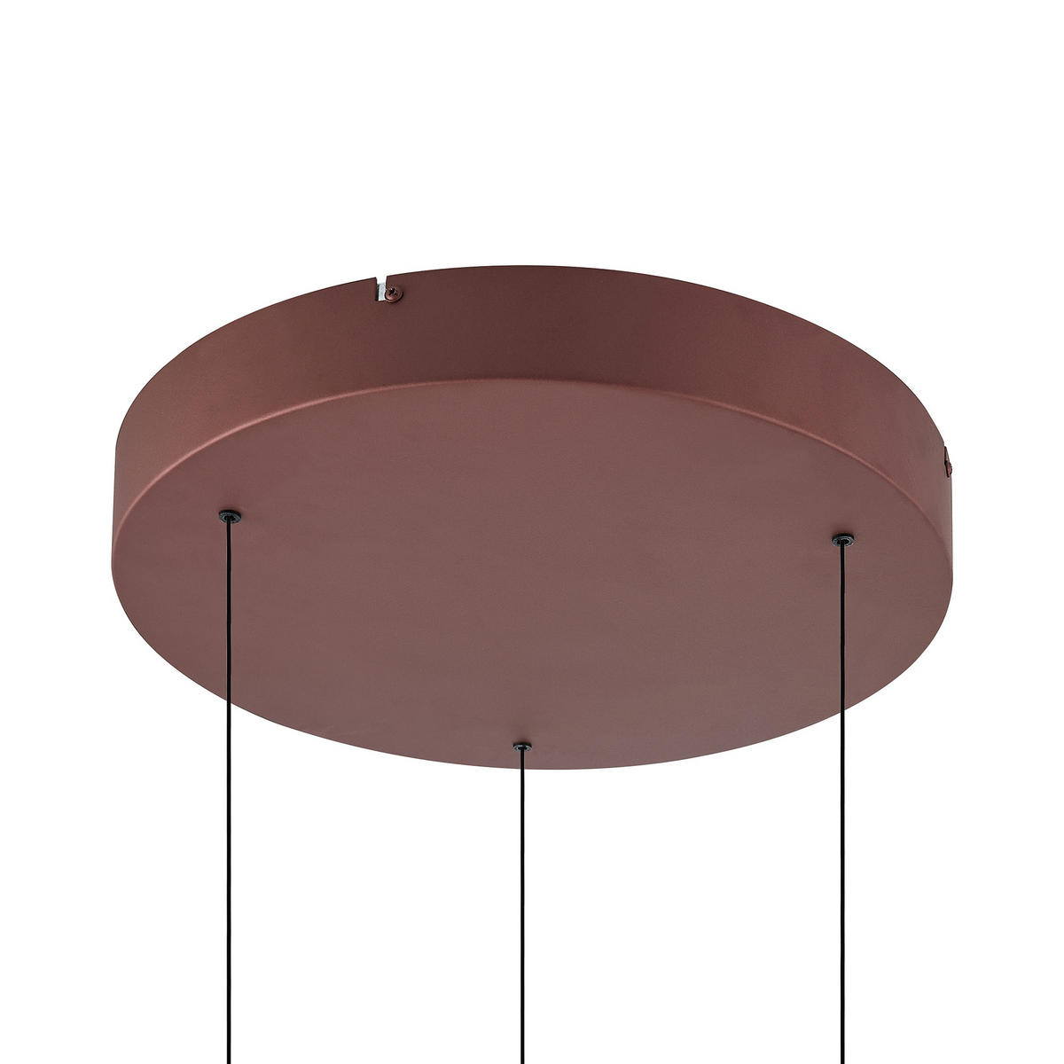 LED-HÄNGELEUCHTE Cage 40/50-150 cm  - Kupferfarben, Design, Kunststoff/Metall (40/50-150cm) - Dieter Knoll