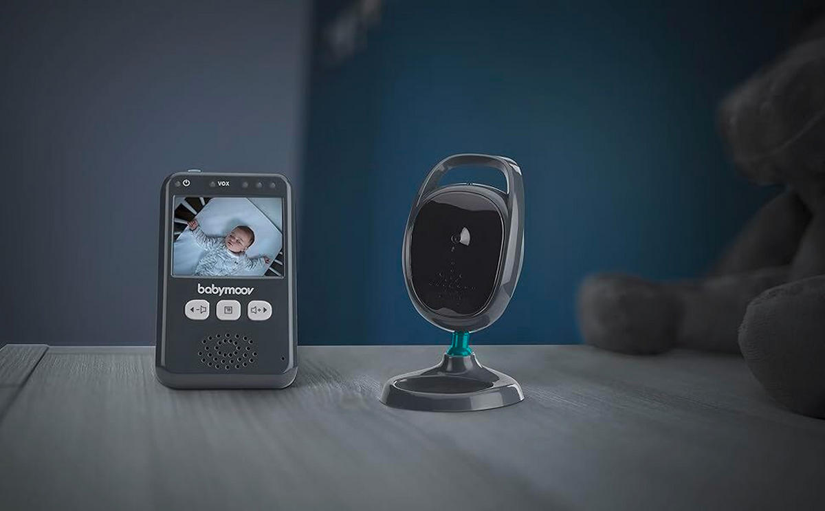 BABY VIDEO MONITOR   - tamno siva, Basics, plastika (26/8/21cm) - Babymoov