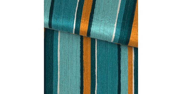 BETTWÄSCHE CUBY Satin 140/200 cm  - Petrol, KONVENTIONELL, Textil (140/200cm) - Novel