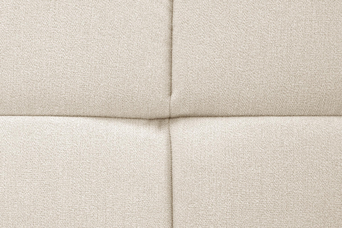 ECKSOFA in Velours Beige  - Beige/Schwarz, Konventionell, Kunststoff/Textil (298/168cm) - Carryhome