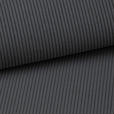 SCHLAFSOFA in Cord Dunkelgrau  - Dunkelgrau/Schwarz, Design, Kunststoff/Textil (250/92/105cm) - Carryhome
