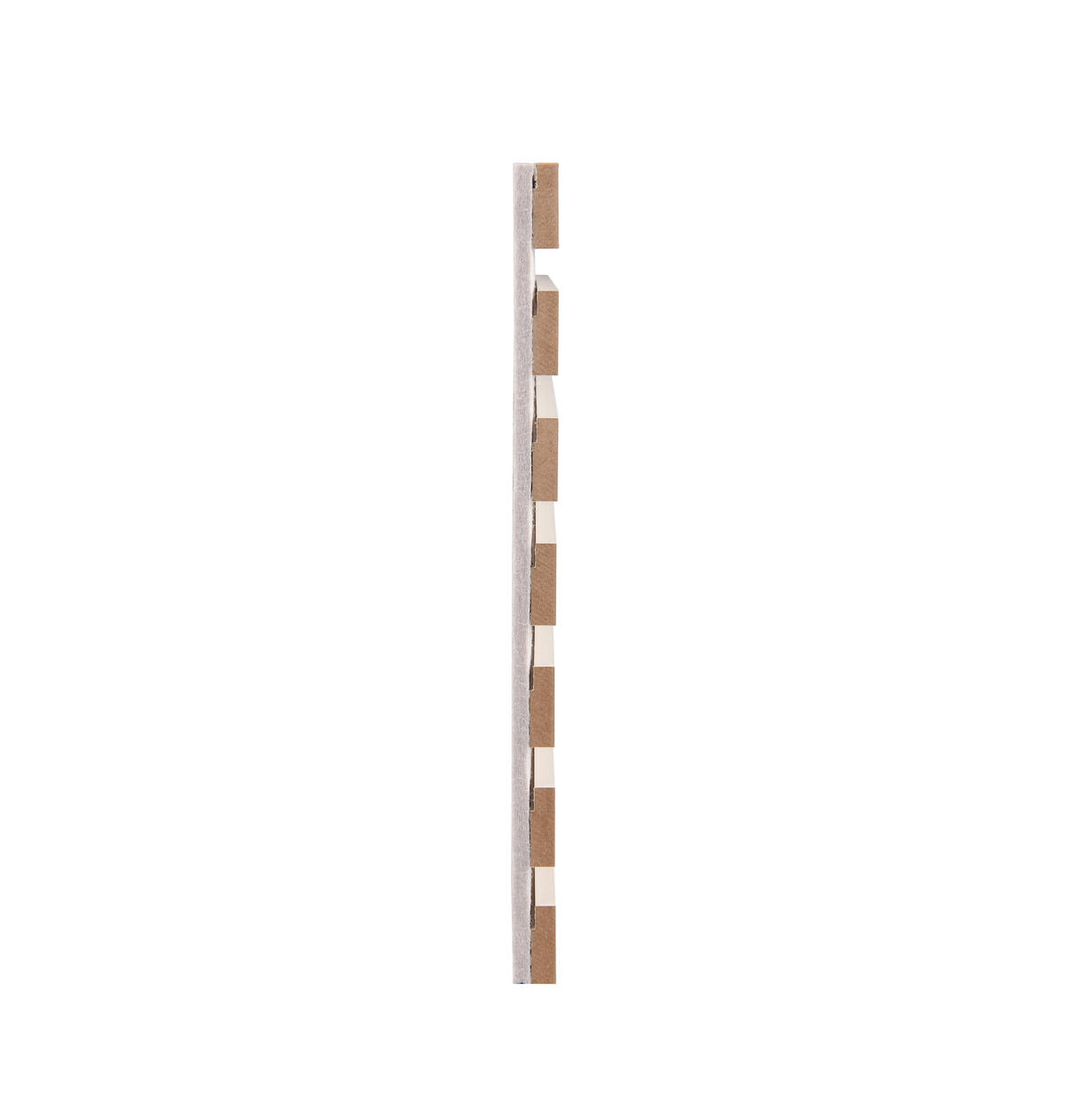 WANDGARDEROBE  in furniert Sandfarben  - Sandfarben, MODERN, Holzwerkstoff/Textil (80/40/2,1cm) - Milino
