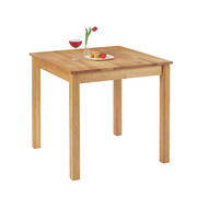 JEDILNA MIZA, masivno bukev (jedrovina) bukev - bukev, Design, les (80/80/75cm) - Carryhome