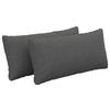 ZIERKISSEN  60/30 cm   - Dunkelgrau, MODERN, Textil (60/30cm) - Sit & More