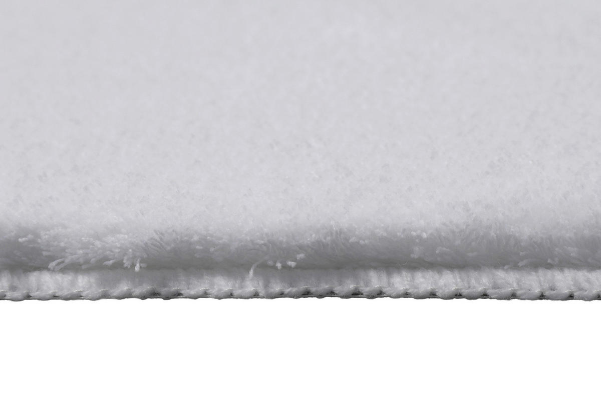BADTEPPICH Weiß 55/65 cm  - Weiß, Basics, Textil (55/65cm) - WECON HOME