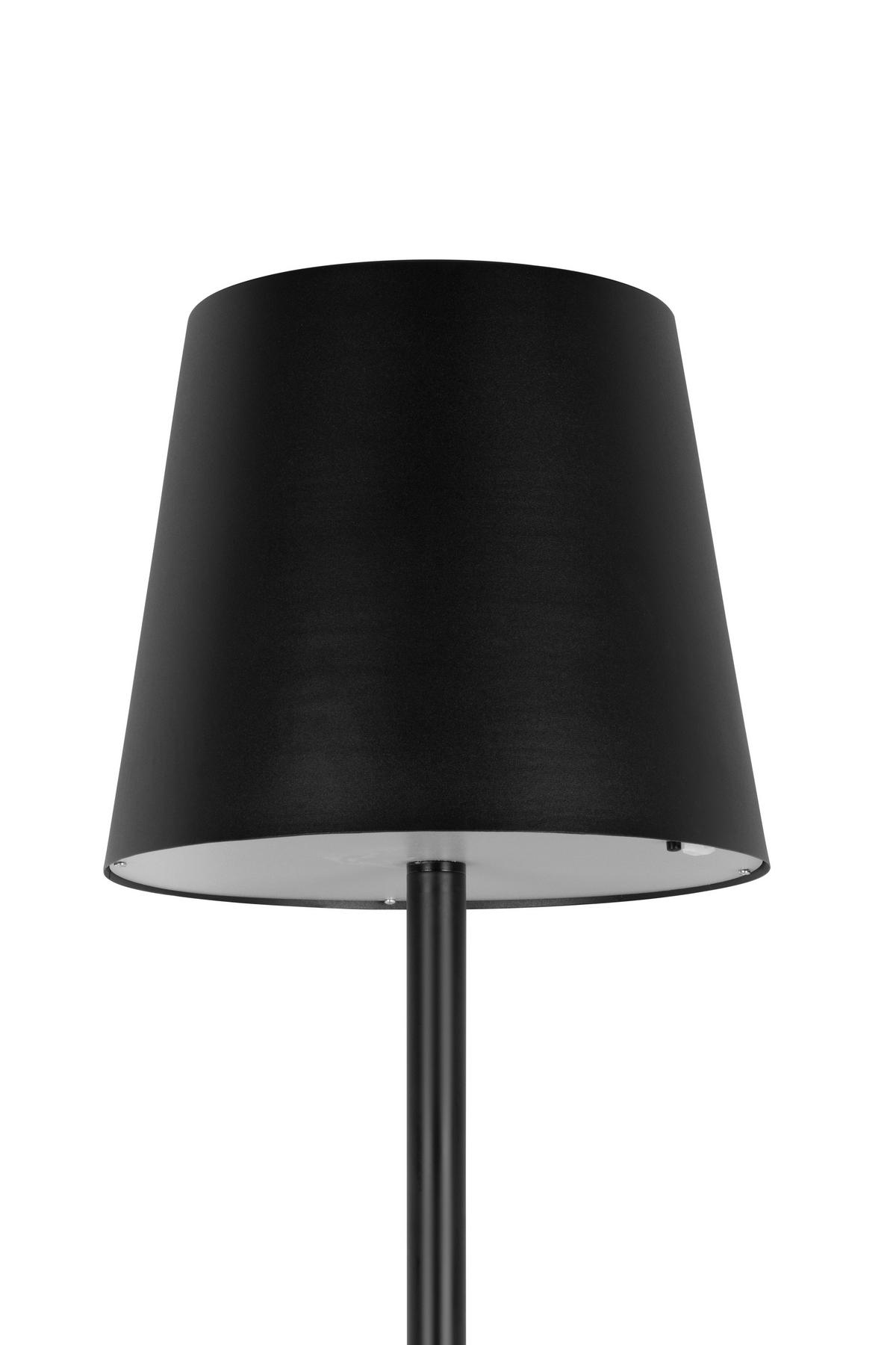 SOLARLEUCHTE  - Schwarz, Design, Kunststoff/Metall (28/149cm) - Ambia Garden