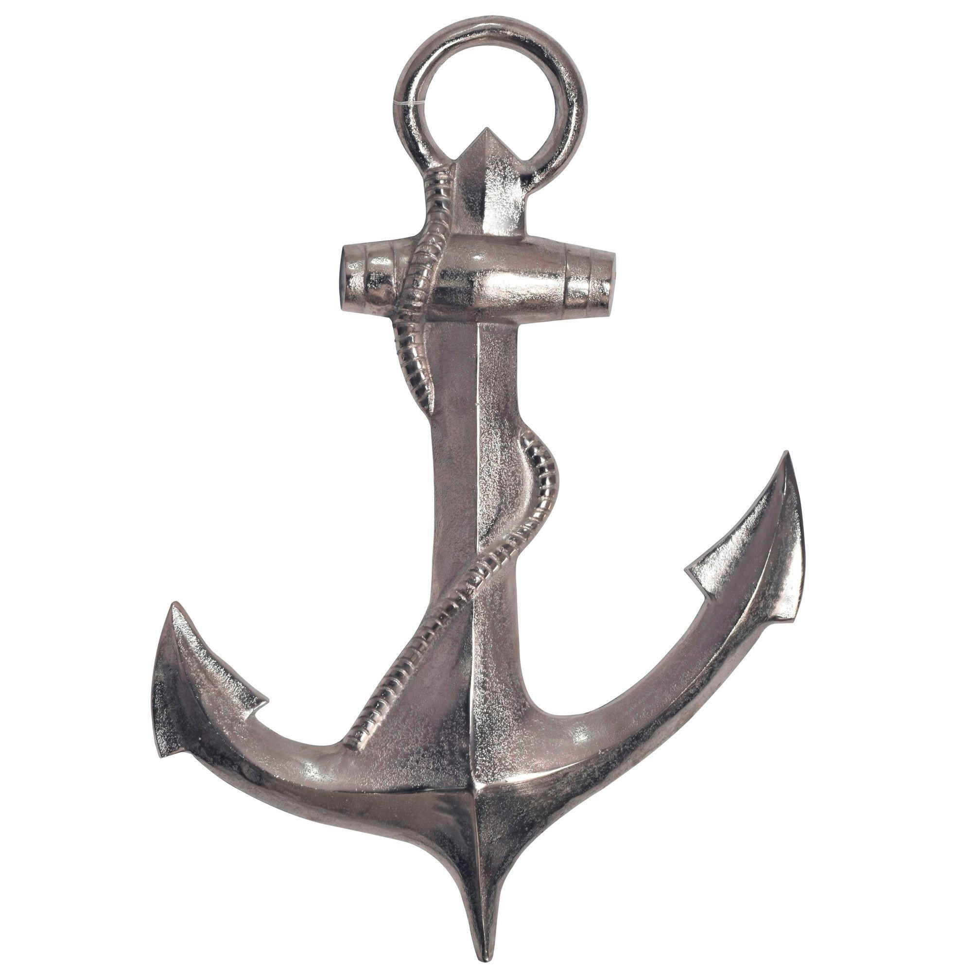 WANDDEKO Metall  - Silberfarben, Design, Metall (47/70/4cm) - Livetastic