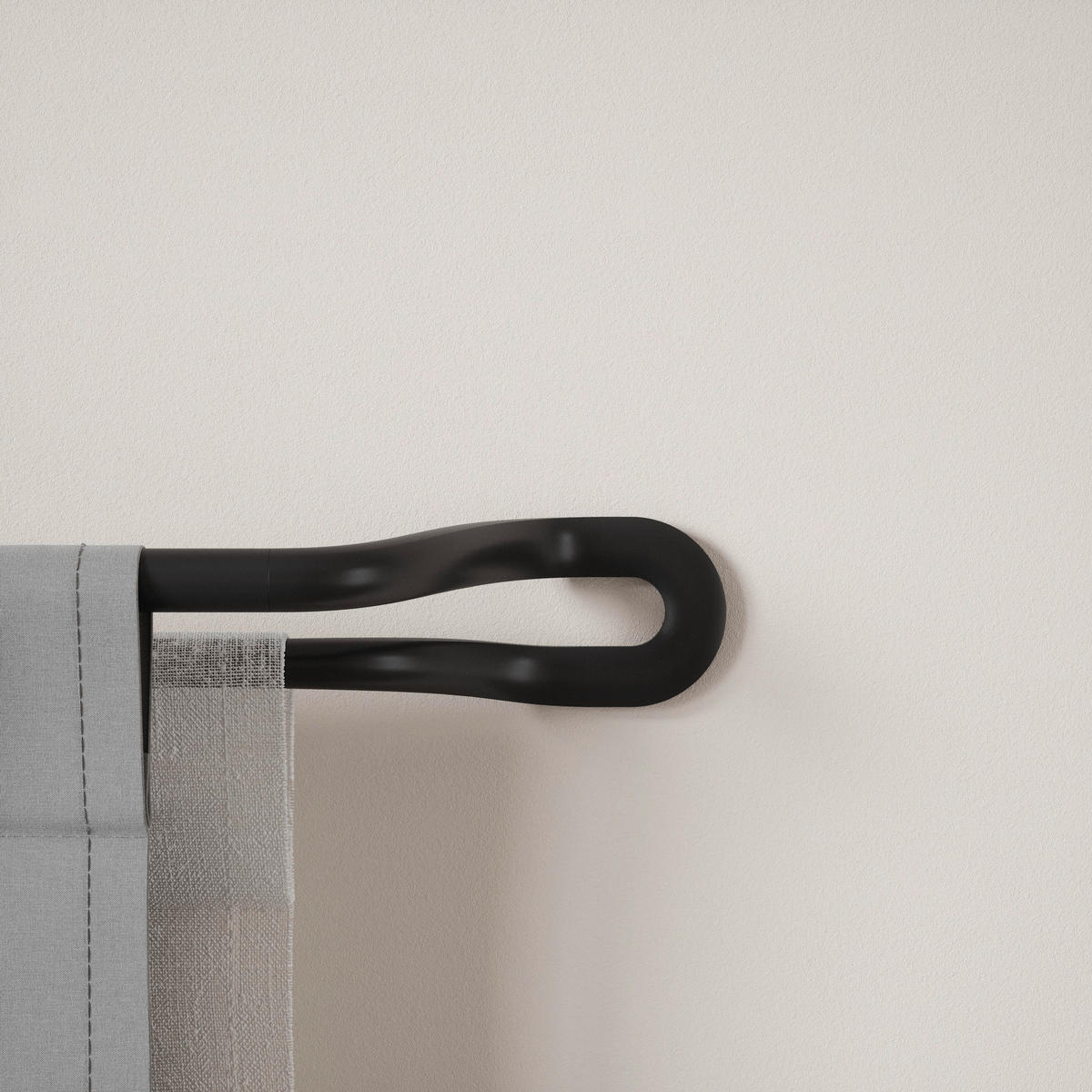 GARDINSTÅNG 333 cm  - svart, Klassisk, metall (333cm) - Umbra