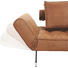 SCHLAFSOFA in Metall, Textil Braun - Chromfarben/Braun, Design, Textil/Metall (180-210/68/90cm) - Innovation SCHLAFSOFA in Metall, Textil Braun - Chromfarben/Braun, Design, Textil/Metall (180-210/68/90cm) - Innovation