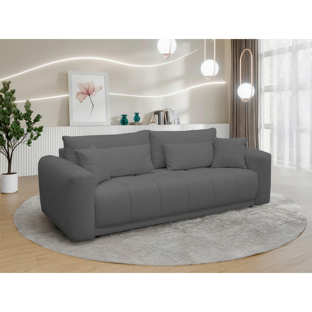 Schlafsofa Supra, Grau B: 245 Cm
